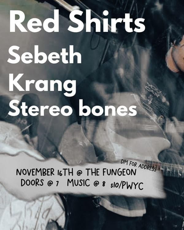 Red Shirts, šebeth, Krang, Stereo Bones 6 img 20241110 140332 0628506992735407873159 Red Shirts, šebeth, Krang, Stereo Bones